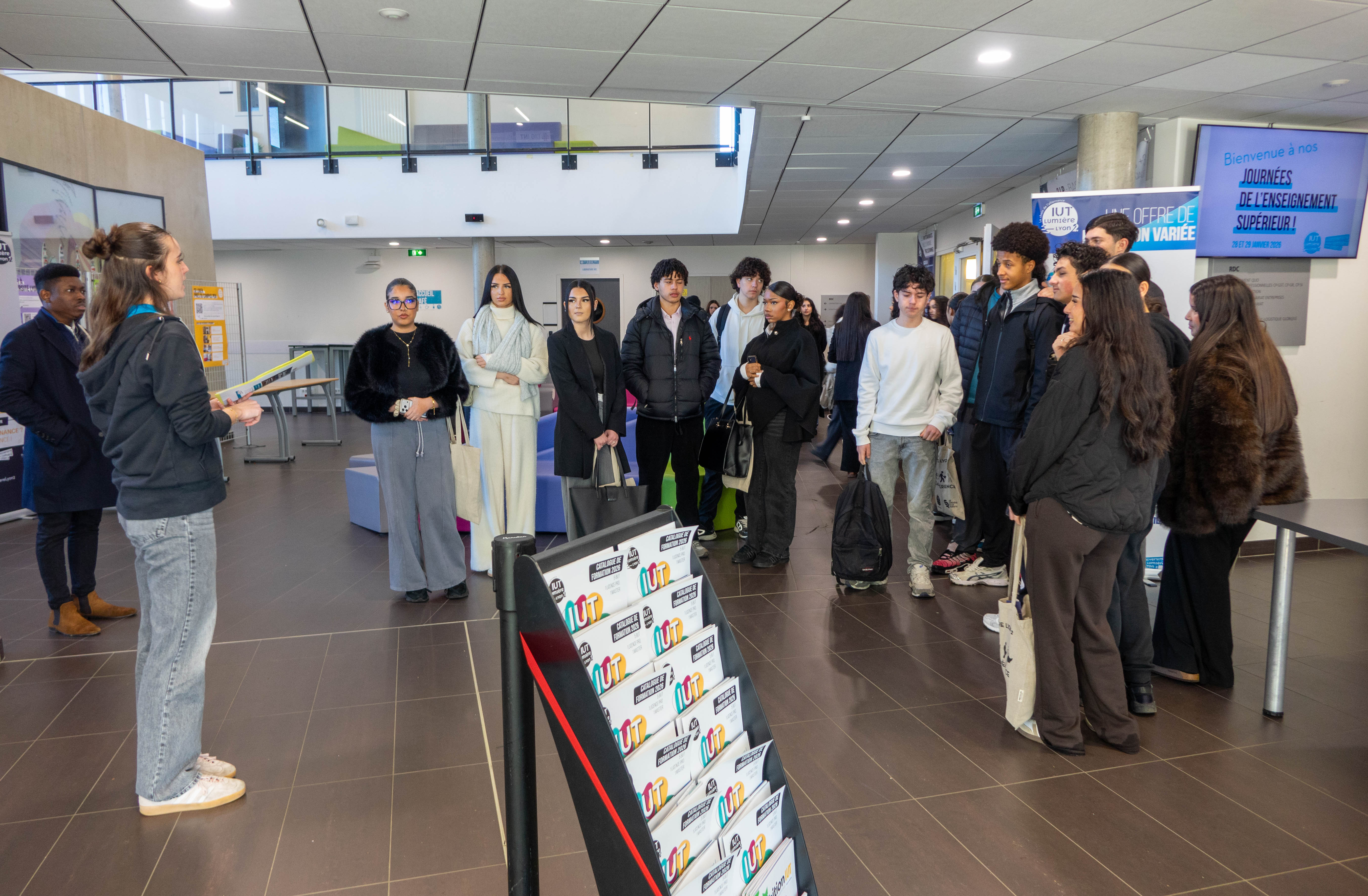 Cordées de la réussite à l'IUT Lumière Lyon 2